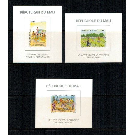 Mali 1999 - Lupta contra foametei, serie colite ndt neuzate Mali 1999 - Lupta contra foametei, serie colite ndt neuzate