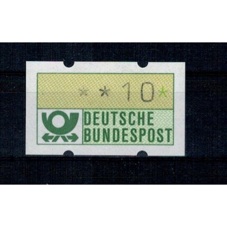 Bundes - marca de automat, cu eroare Bundes - marca de automat, cu eroare