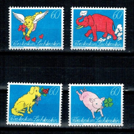 Liechtenstein 1994 - Greeting stamps, serie neuzata Liechtenstein 1994 - Greeting stamps, serie neuzata
