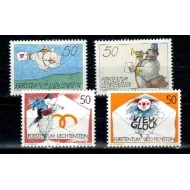 Liechtenstein 1992 - Greeting Stamps, serie neuzata