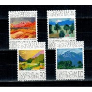 Liechtenstein 1991 - Confederatio Helvetica, picturi, serie neuz