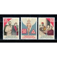 Liechtenstein 1988 - Craciun, serie neuzata