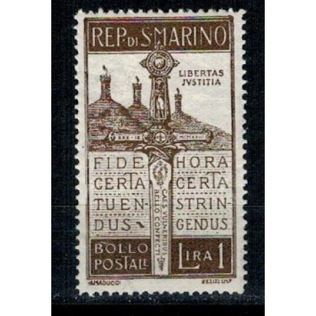 San Marino 1923 - Pentru raniti, nestampilat San Marino 1923 - Pentru raniti, nestampilat
