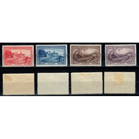San Marino 1928 - Sfantul Francisc, serie nestampilata San Marino 1928 - Sfantul Francisc, serie nestampilata