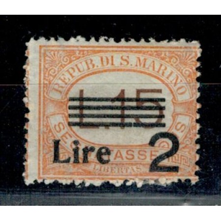 San Marino 1938 - Porto, Mi62 nestampilat San Marino 1938 - Porto, Mi62 nestampilat