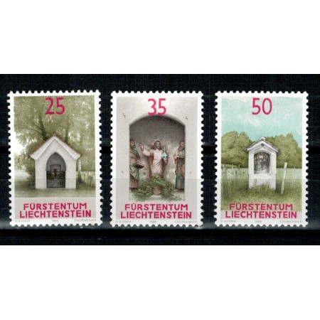Liechtenstein 1988 - Altare, serie neuzata Liechtenstein 1988 - Altare, serie neuzata