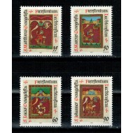 Liechtenstein 1987 - Cei 4 evanghelisti, serie neuzata