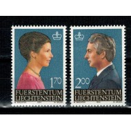 Liechtenstein 1984 - Printul Hans-Adam, Printesa Marie, serie ne