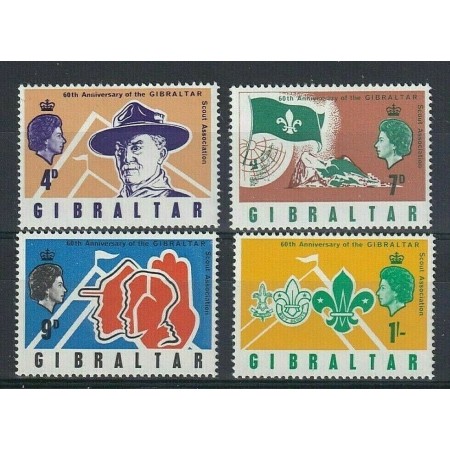 Gibraltar 1968 - Cercetasi, serie neuzata Gibraltar 1968 - Cercetasi, serie neuzata