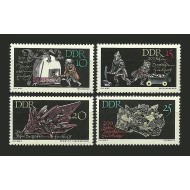 DDR 1965 - Mineri, minerit, serie neuzata