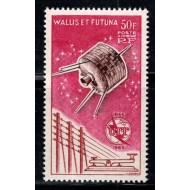 Wallis & Futuna 1965 - ITU, satelit, neuzat