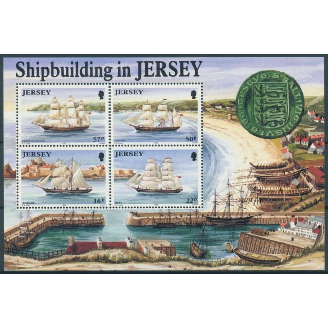 Jersey 1992 - Vapoare, bloc neuzat