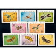 Vietnam 1977 - Libelule, insecte, serie ndt neuzata