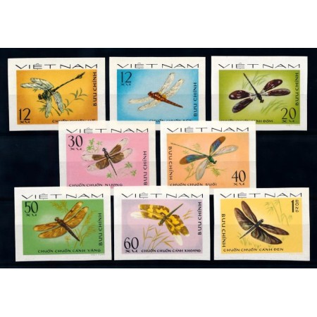 Vietnam 1977 - Libelule, insecte, serie ndt neuzata Vietnam 1977 - Libelule, insecte, serie ndt neuzata