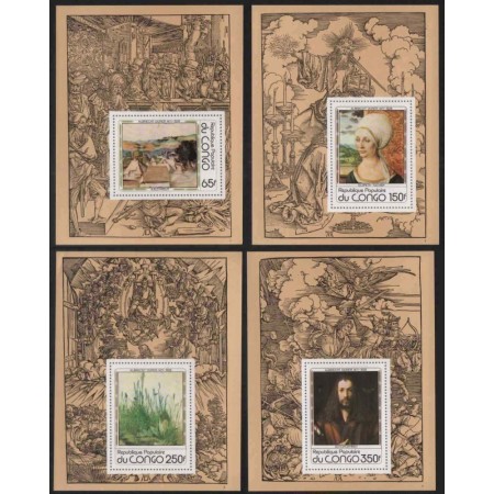 Congo 1978 - Durer, arta, serie colite ndt neuzate Congo 1978 - Durer, arta, serie colite ndt neuzate