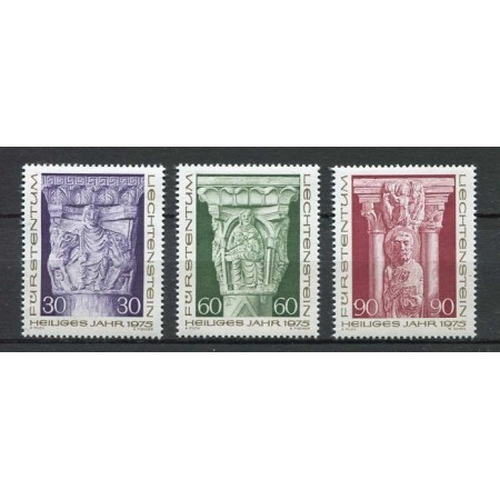 Liechtenstein 1975 - Craciun, serie neuzata Liechtenstein 1975 - Craciun, serie neuzata