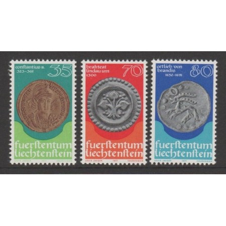 Liechtenstein 1977 - Monede vechi, serie neuzata Liechtenstein 1977 - Monede vechi, serie neuzata
