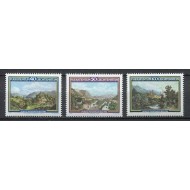 Liechtenstein 1982 - peisaje, picturi, serie neuzata