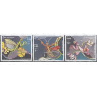 Somalia 2002 - Insecte, calugarita, serie neuzata