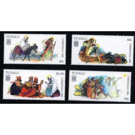 Tuvalu 1998 - Craciun, serie neuzata