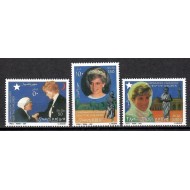 Somalia 1998 - Printesa Diana, Maica Teresa, serie neuzata