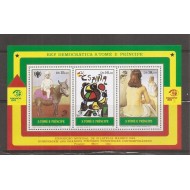 Sao Tome 1984 - Pictura, arta, bloc neuzat