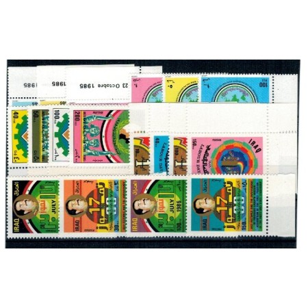 Irak 1985 - Lot timbre neuzate, serii Irak 1985 - Lot timbre neuzate, serii