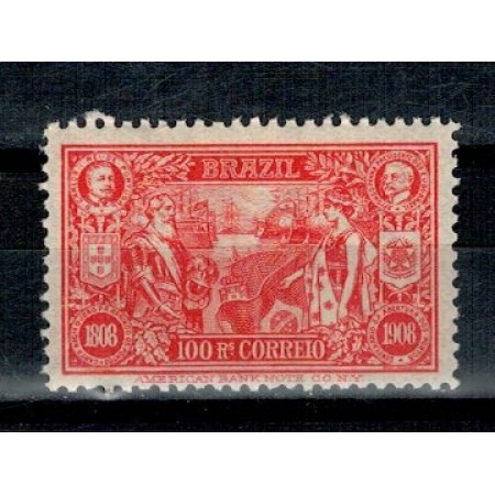 Brazilia 1908 - Porturile braziliene, neuzat Brazilia 1908 - Porturile braziliene, neuzat