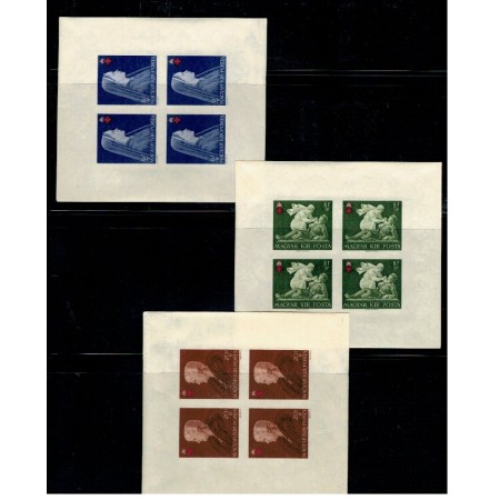 Ungaria 1942 - Crucea Rosie, D-na Horthy, KLB ndt nestampilate