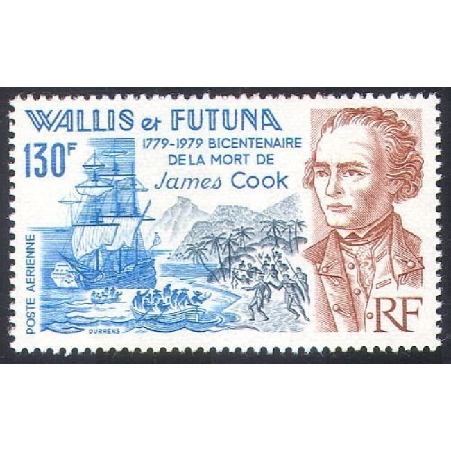 Wallis & Futuna 1979 - Cpt. Cook, neuzat Wallis & Futuna 1979 - Cpt. Cook, neuzat