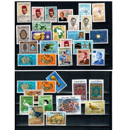 Maroc - Lot timbre neuzate Maroc - Lot timbre neuzate