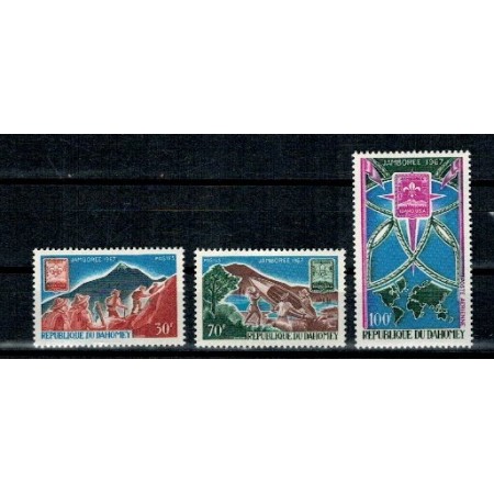 Benin (Dahomey) 1967 - Cercetasi, serie neuzata