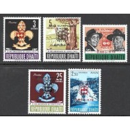 Haiti 1964 - Jocurile Olimpice Innsbruck, supratipar, serie neuzata