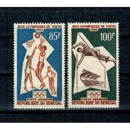 Senegal 1964 - Jocurile Olimpice, serie neuzata Senegal 1964 - Jocurile Olimpice, serie neuzata