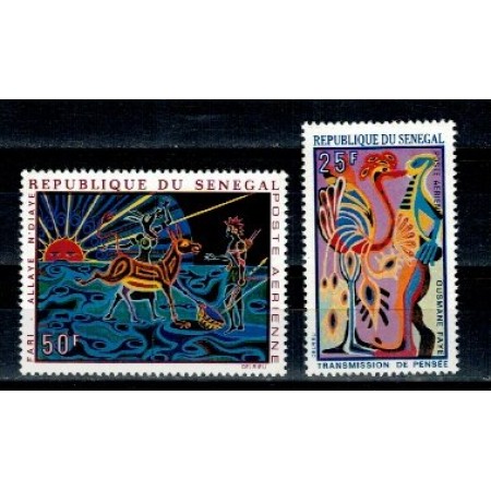 Senegal 1969 - Pictura, arta, serie neuzata Senegal 1969 - Pictura, arta, serie neuzata