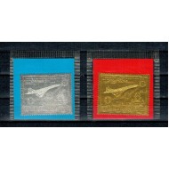 Senegal 1976 - Concorde, zborul Paris-Dakar-Rio de Janeiro, seri