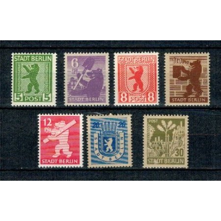 Zona Sovietica 1945 - Berlin-Brandenburg, serie neuzata Zona Sovietica 1945 - Berlin-Brandenburg, serie neuzata
