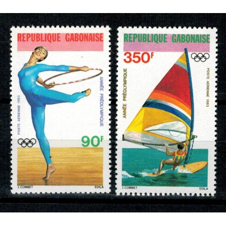 Gabon 1983 - Jocurile  Olimpice, serie neuzata Gabon 1983 - Jocurile  Olimpice, serie neuzata
