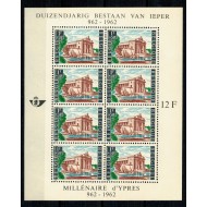 Belgia 1962 - Orasul Ypres, KLB neuzat