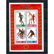 Malawi 1984 - Jocurile Olimpice, bloc neuzat