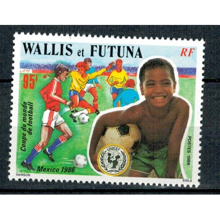 Wallis & Futuna 1986 - C.M. fotbal, neuzat Wallis & Futuna 1986 - C.M. fotbal, neuzat