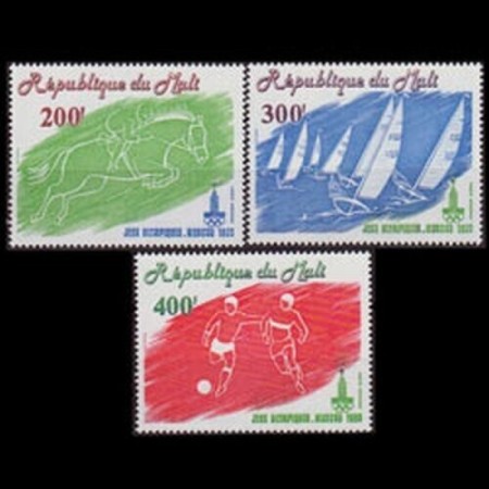 Mali 1980 - Jocurile Olimpice Moscova, serie neuzata Mali 1980 - Jocurile Olimpice Moscova, serie neuzata