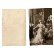 Regina Maria, foto carte postala necirculata, inceput sec.20