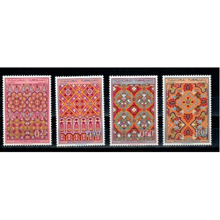 Maroc 1968 - Tapiterii, serie neuzata Maroc 1968 - Tapiterii, serie neuzata