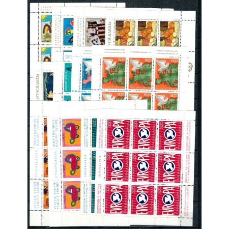 Iugoslavia - Lot 12 minicoli neuzate Iugoslavia - Lot 12 minicoli neuzate