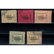 Venezuela 1903 - Estado Guyana, emisiune locala, serie