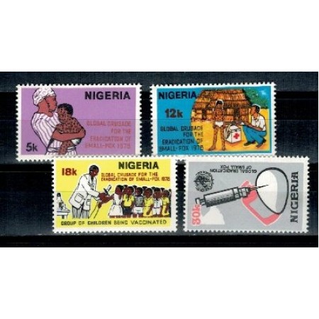 Nigeria 1978 - Medicina, serie neuzata Nigeria 1978 - Medicina, serie neuzata