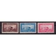 1928 - Posta Aeriana C-RAIU filigran orizontal serie neștampilata cu sarniere