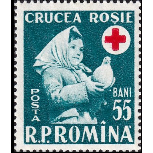 1957 - Crucea Rosie, neuzata