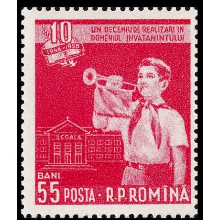 1958 - 10 ani de la reforma invatamantului, neuzata